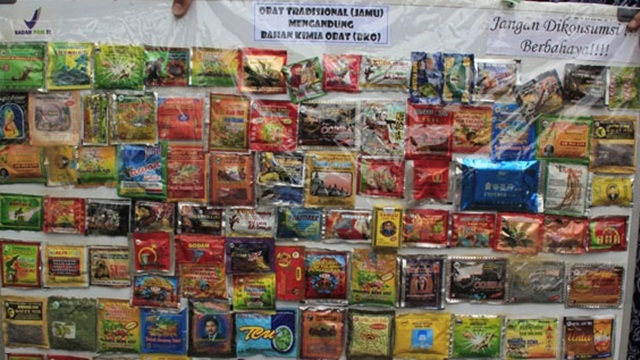 BPOM Kepri Segel Puluhan Ribu Obat Tradisonal Ilegal di Batam