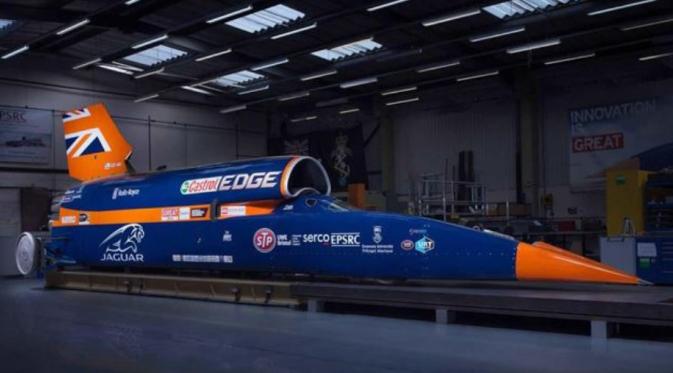 Jet Darat Ini Mampu Berlari Hingga 1.609 km/jam