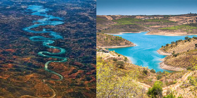 Sungai ‘Naga Biru’ Portugal Yang Hebohkan China