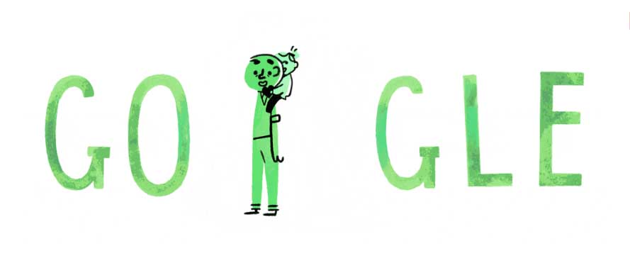 Google Doodle Hari Ini Peringati Hari Ayah Nasional