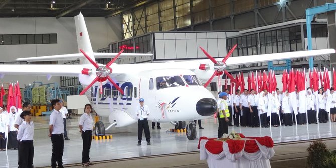 Walau Belum di Beri Nama, Namun Pesawat Ini Produk Karya Anak Bangsa
