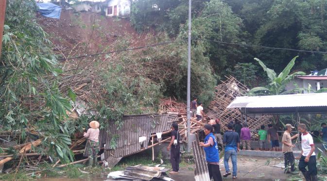 Dalam Sehari,Terdapat 10 Lokasi di Kota Bogor Longsor
