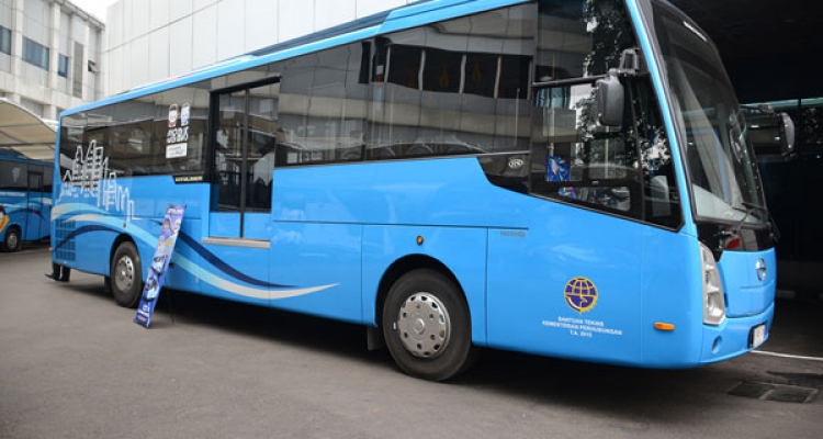 Batam, Terima 15 Bus Hibah dari Kemenhub