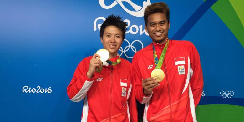 Bermain Luar Biasa, Tontowi/Liliyana Sumbang Emas Untuk Indonesia Di Olimpiade Rio