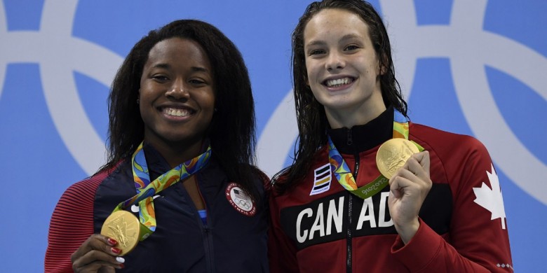 Olimpiade Rio: Punya Catatan Waktu Sama, Dua Perenang Berbagi Emas
