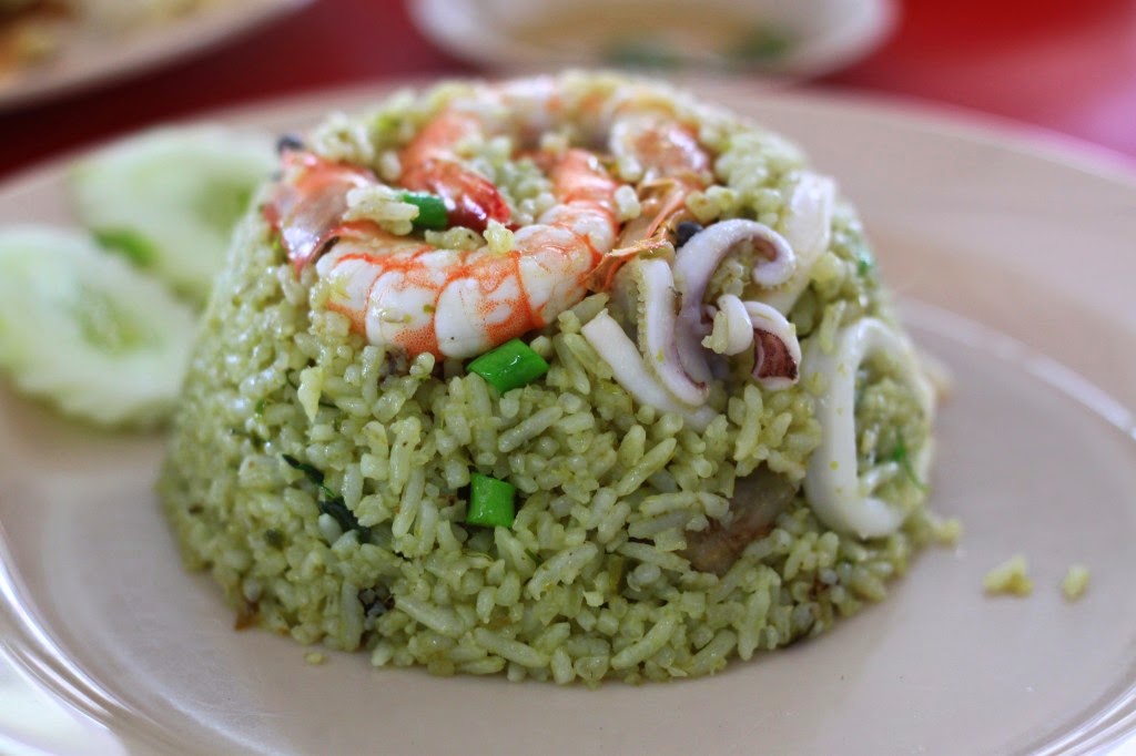Nasi Goreng Cumi Hijau
