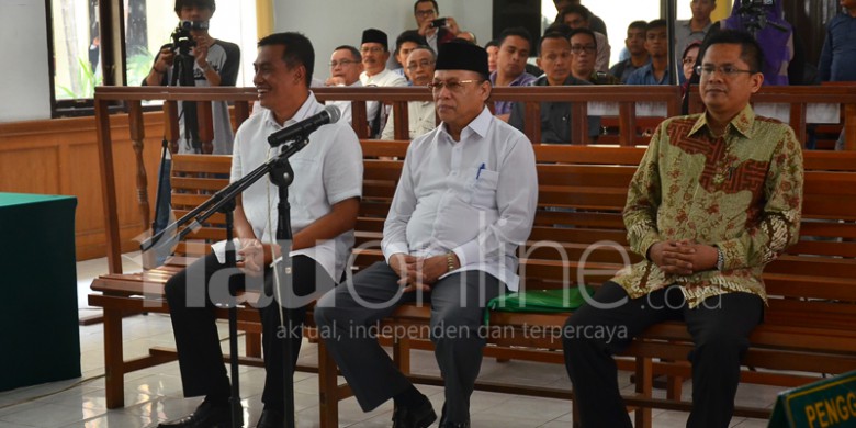 Sidang Pembacaan Tuntutan Terdakwa Suparman dan Johar Firdaus