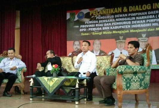 Ketua DPRD Inhil Kompak Perangi Narkoba