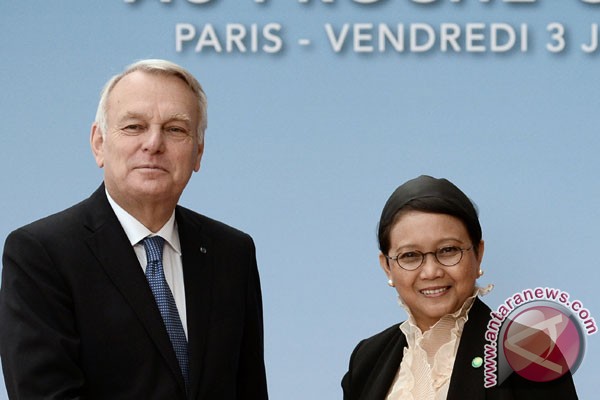 Menlu RI dan Prancis lakukan pertemuan