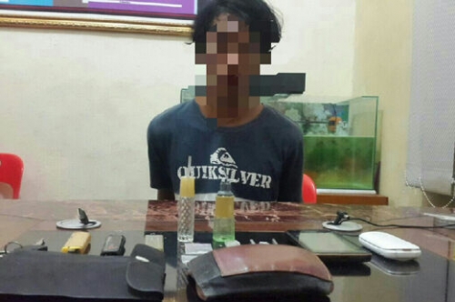 Pelajar Usia 17 Tahun di Selatpanjang Keburu Ditangkap Polisi,Belum Sempat Transaksi Narkoba
