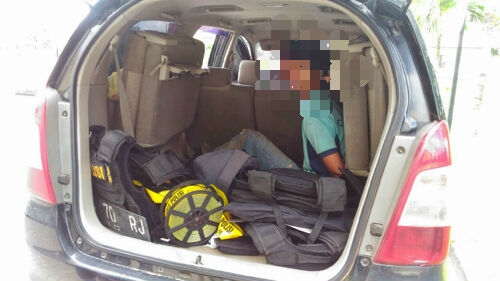 Pelaku Nekat Membunuh Sadis Warga Duri dan Diringkus Polisi di Dedap, Meranti