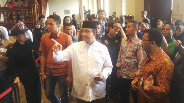 Anies Lega Setelah Coblos Pecinya Sendiri