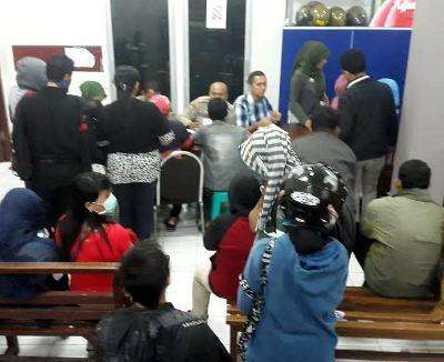12 Pria dan 8 Wanita Terjaring Razia