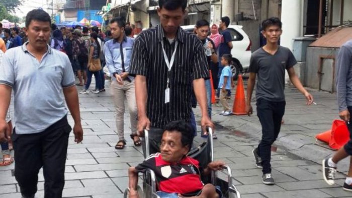 Pengemis Disabilitas di Kota Tua