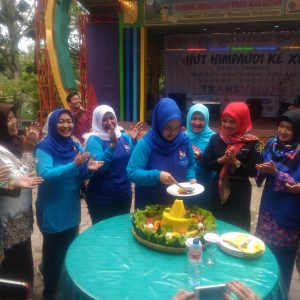 Bunda Paud Riau Senang Bisa Berkumpul dengan Anak-anak di HUT HIMPAUDI