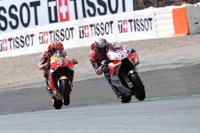 Juara di MotoGP Amerika, Poin Marquez dan Dovizioso Beda Satu Angka