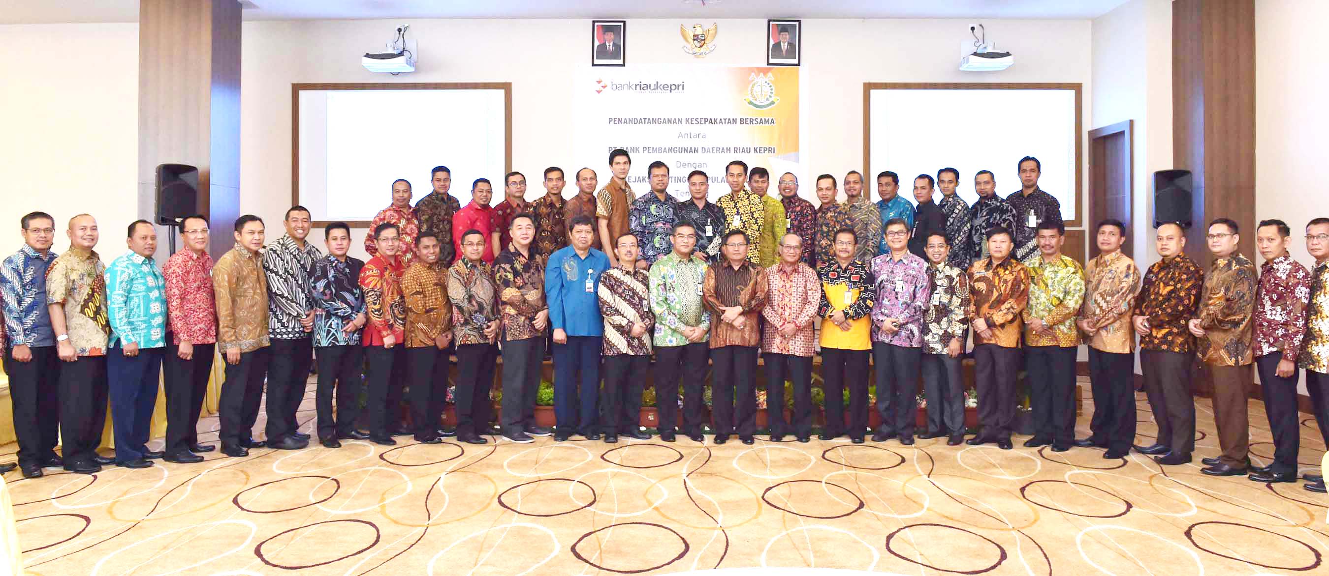 Bank Riau Kepri Teken MoU Dengan Kejati Kepri Bidang Datun