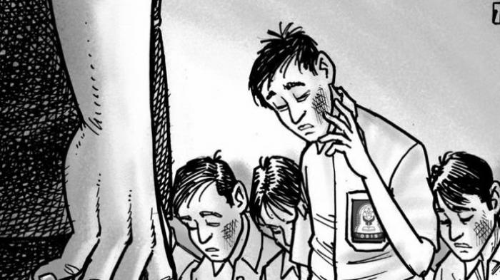 Digampar Oknum Guru, Telinga Siswa Bermasalah
