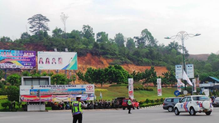 Lagi, Kabel Lampumerah Simpang Jam Barelang Dicuri