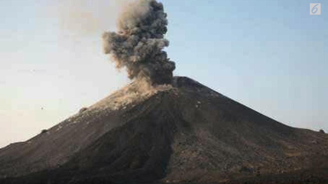 Aktifitas Gunung Anak Krakatau Hingga Kini Masih Aktif
