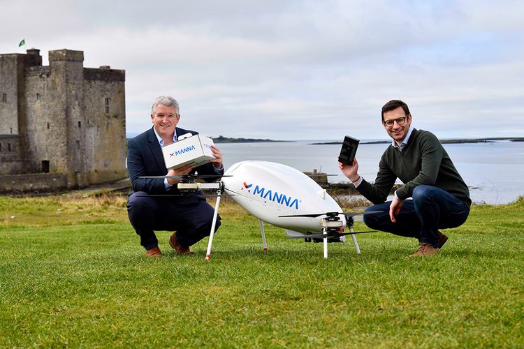 Samsung Kirim Smartphone ke Pembeli Pakai Drone