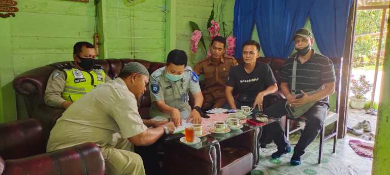 Korban Tabrak Lari di Rimbo Panjang Terima Santunan Jasa Raharja