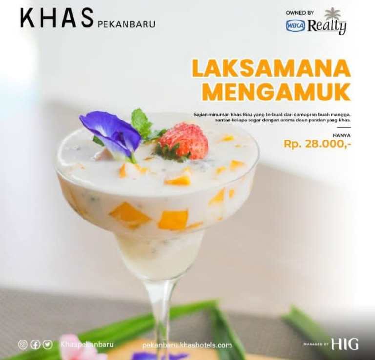 Khas Pekanbaru Hotel Hadirkan Kesegaran Laksamana Mengamuk