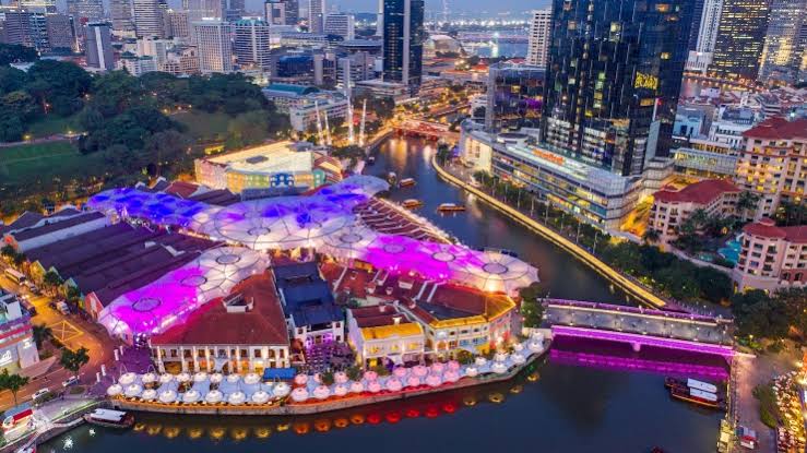 Inilah Clarke Quay, Daerah Singapura yang Ramah Muslim