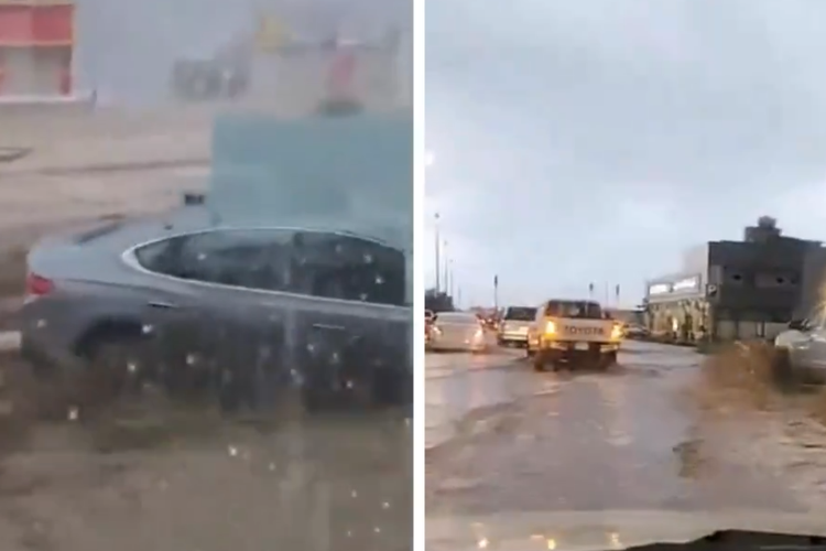 Banjir Menerjang Madinah Setelah Arab Saudi Dilanda Hujan Lebat