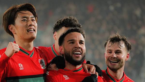 Calvin Verdonk Cetak Gol, NEC Nijmegen Ganyang Fortuna Sittard 4-1
