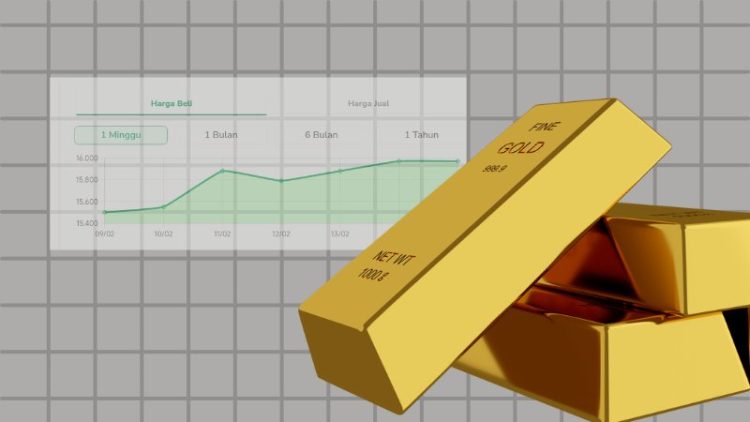 Harga Emas Pegadaian 15 Februari 2025: Simak Kenaikan Terbaru Galeri24, Antam, dan UBS