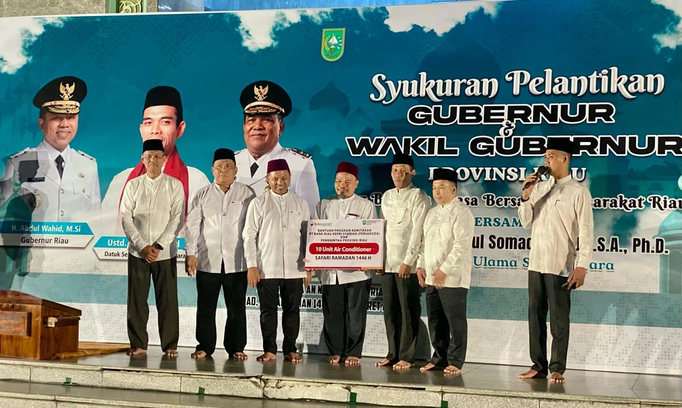 BRK Syariah Serahkan CSR Sempena Syukuran Pelantikan Gubri dan Wagubri Terpilih
