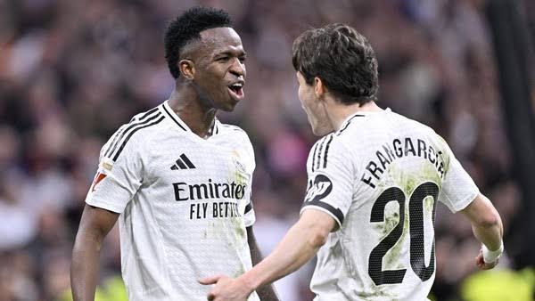 Real Madrid Menang 2-1 atas Rayo Vallecano, Tempel Ketat Barcelona di Puncak Klasemen