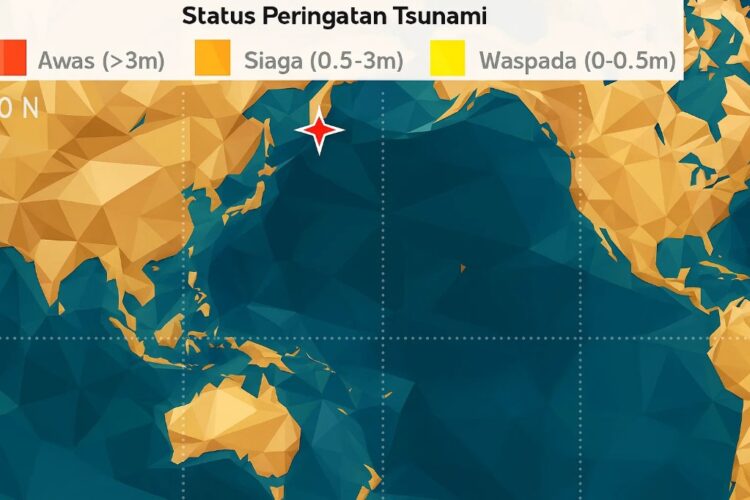 Tsunami Akibat Gempa di Rusia Capai Wilayah Indonesia, BMKG: Status Waspada Masih Berlaku