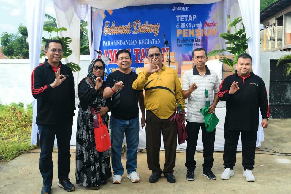 BRK Syariah Silaturahmi Bersama ASN Pra Pensiun dan Purnabakti di Rohul