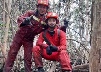 Istri Menanti Persalinan, Angga Masih Berjuang Memadamkan Karhutla di Luar Riau