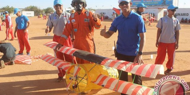Darfur gelar festival layang-layang,Pasukan Indonesia