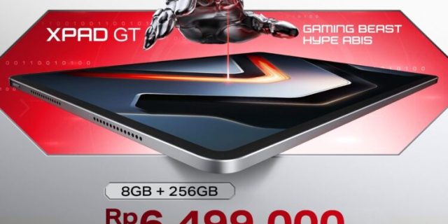 Tablet Gaming XPAD GT Resmi Dirilis di Indonesia dengan Harga Rp6 Jutaan