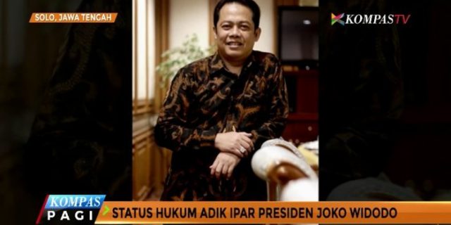 Adik Ipar Presiden Jokowi Akan Jadi Saksi Kasus Suap Pajak