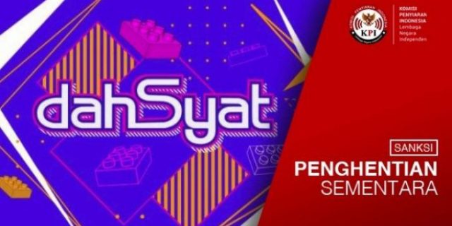 KPI Hentikan Sementara Program Dahsyat RCTI